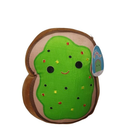 Squishmallow Sinclair The Avocado Toast 2021 Food Edition 12” Plush